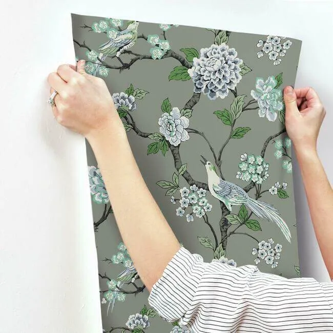 York Wallcoverings Fanciful - Grey Wallpaper | Buy Online York Wallcoverings Fanciful wallpaper, color Grey, SKU GR5933