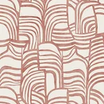 York Wallcoverings Featherwork - Red Wallpaper | Buy Online York Wallcoverings Featherwork wallpaper, color Red, SKU PSW1657RL
