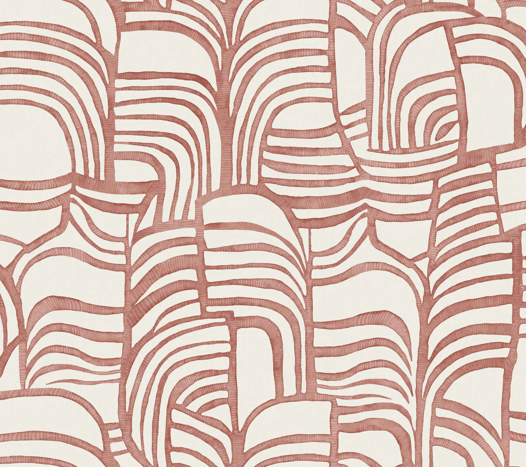 York Wallcoverings Featherwork wallpaper, color Red, SKU PSW1657RL