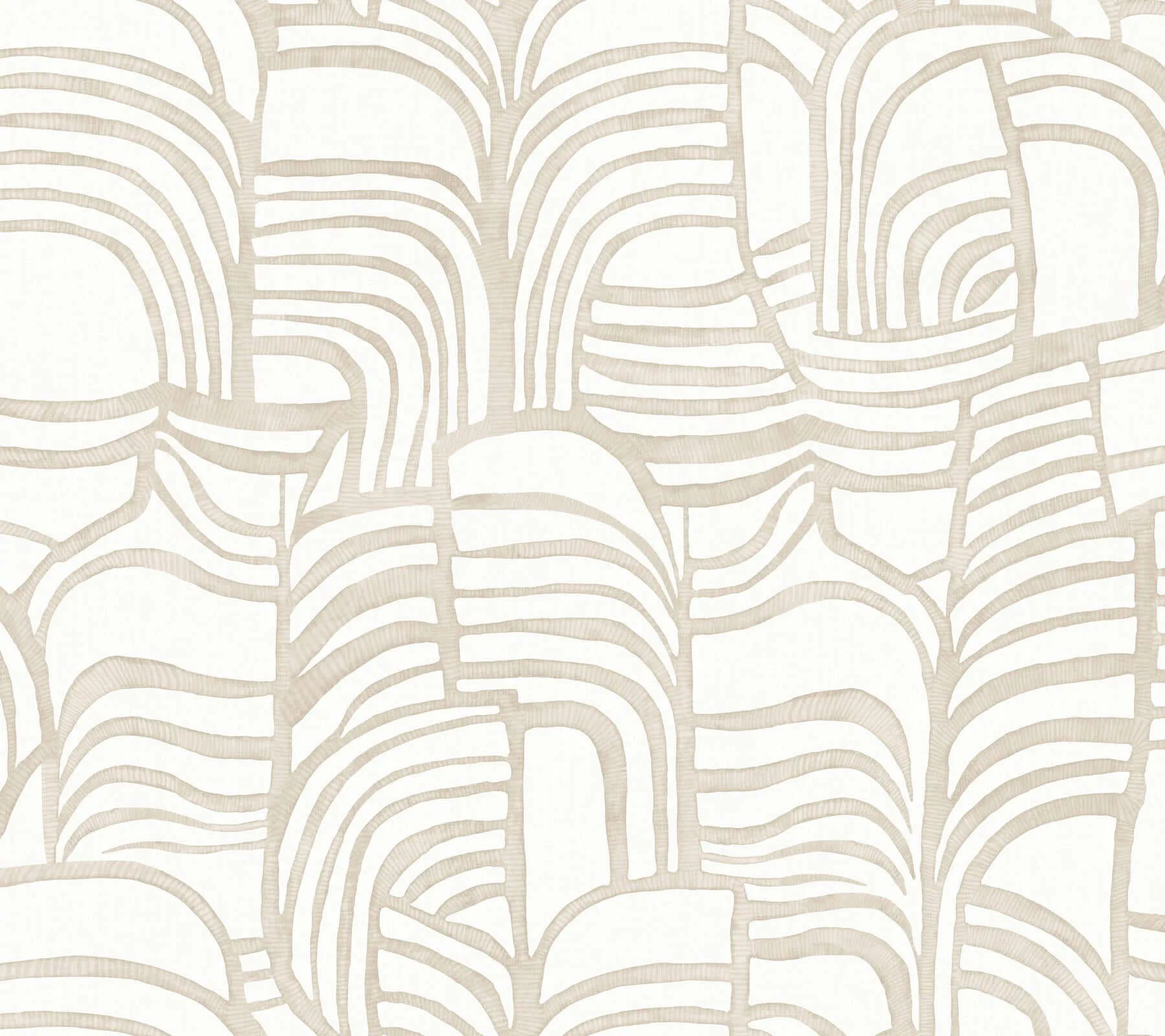 York Wallcoverings Featherwork wallpaper, color Linen, SKU PSW1658RL