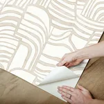 York Wallcoverings Featherwork - Linen Wallpaper | Buy Online York Wallcoverings Featherwork wallpaper, color Linen, SKU PSW1658RL