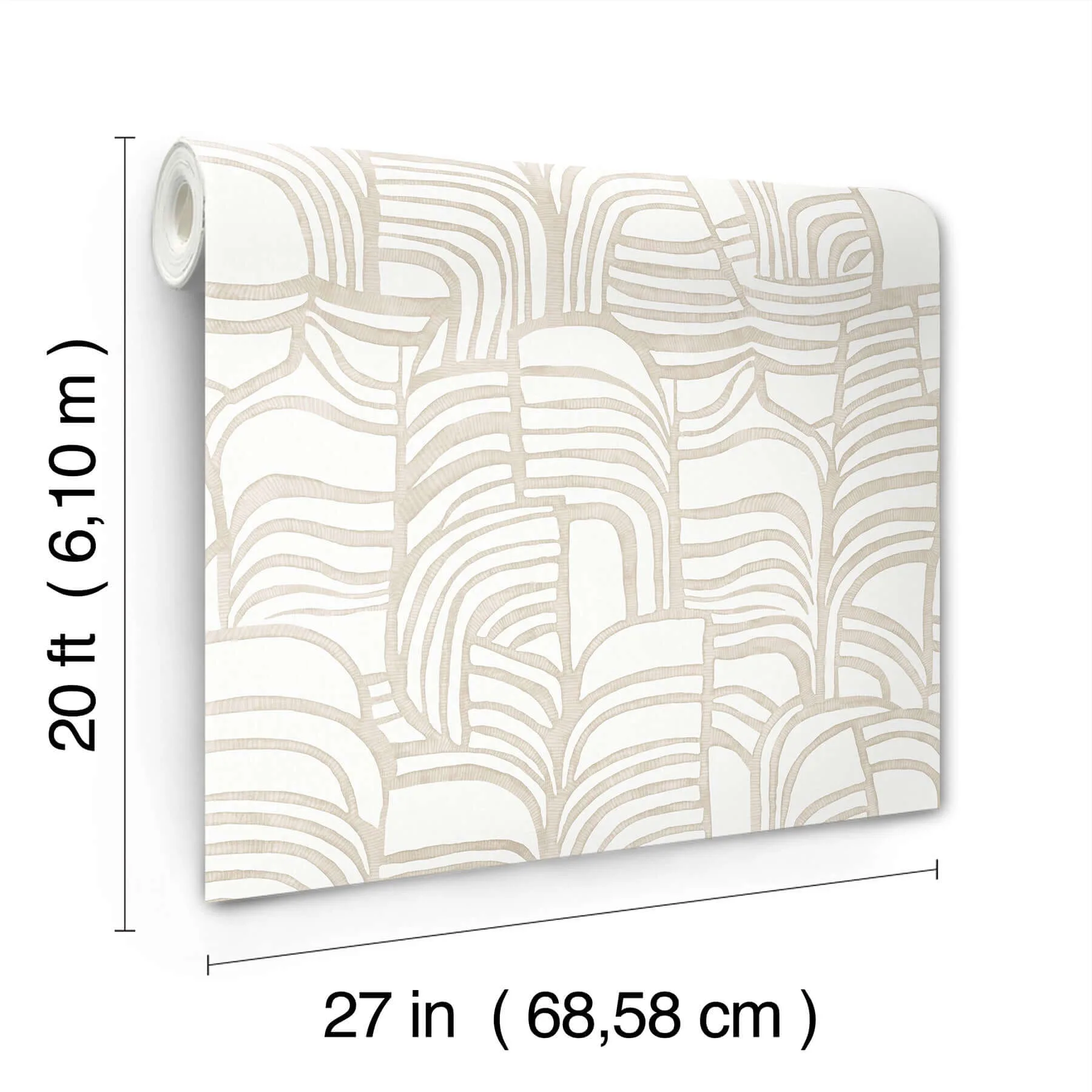 York Wallcoverings Featherwork - Linen Wallpaper | Buy Online York Wallcoverings Featherwork wallpaper, color Linen, SKU PSW1658RL