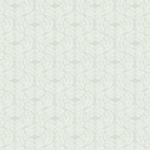 York Wallcoverings Fern Tile wallpaper, color Light Grey, SKU TL1945