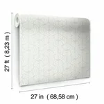 York Wallcoverings Fern Tile - Light Grey Wallpaper | Buy Online York Wallcoverings Fern Tile wallpaper, color Light Grey, SKU TL1945