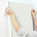 York Wallcoverings Fern Tile - Light Grey Wallpaper | Buy Online York Wallcoverings Fern Tile wallpaper, color Light Grey, SKU TL1945