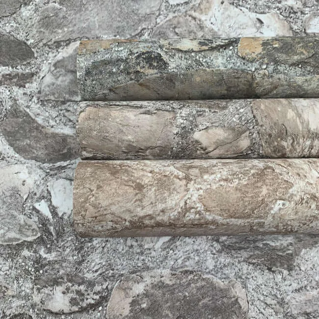 York Wallcoverings Field Stone - Beige Wallpaper | Buy Online York Wallcoverings Field Stone wallpaper, color Beige, SKU MN1803