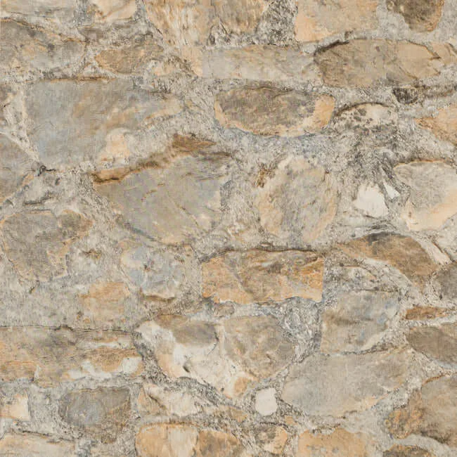 York Wallcoverings Field Stone wallpaper, color Tan & Grey, SKU PA130904LW