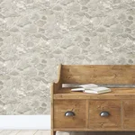 York Wallcoverings Field Stone wallpaper, color Grey, SKU MN1802