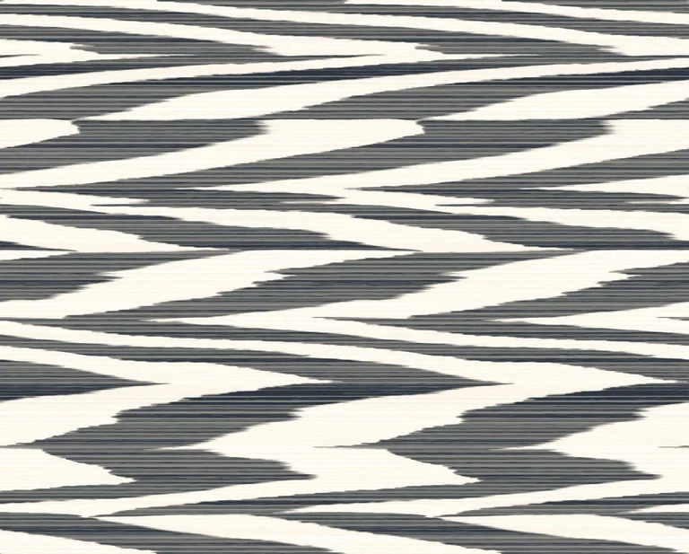 York Wallcoverings Flamed Zig Zag wallpaper, color Black, SKU PSW1645RL