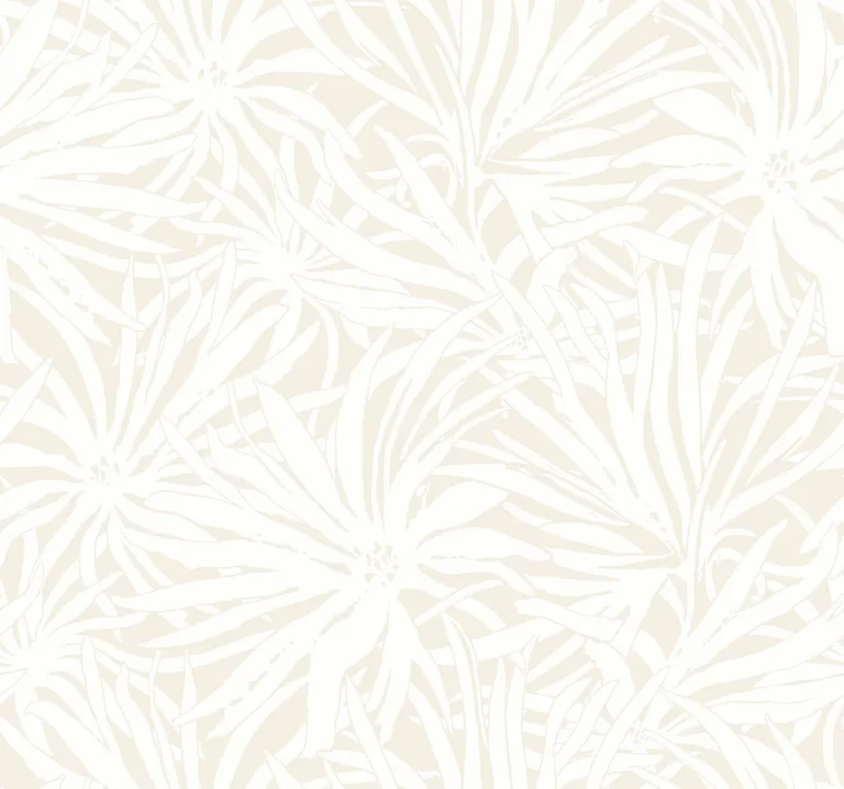 York Wallcoverings Floral Canopy wallpaper, color Cream, SKU GN2573