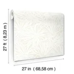 York Wallcoverings Floral Canopy - Cream Wallpaper | Buy Online York Wallcoverings Floral Canopy wallpaper, color Cream, SKU GN2573