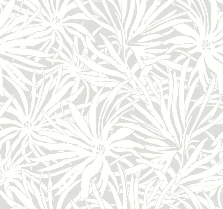 York Wallcoverings Floral Canopy wallpaper, color Grey, SKU GN2572