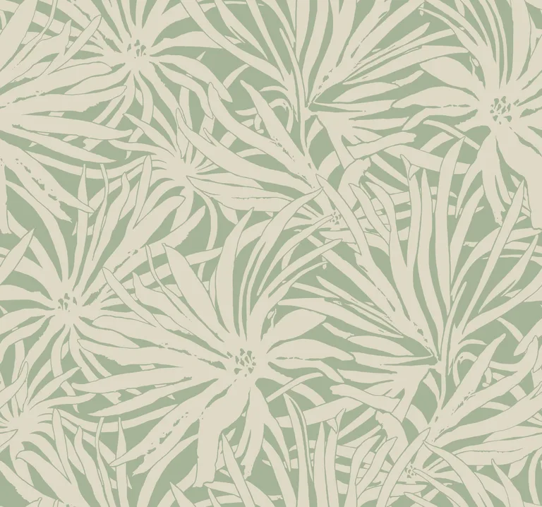 York Wallcoverings Floral Canopy wallpaper, color Olive, SKU GN2575