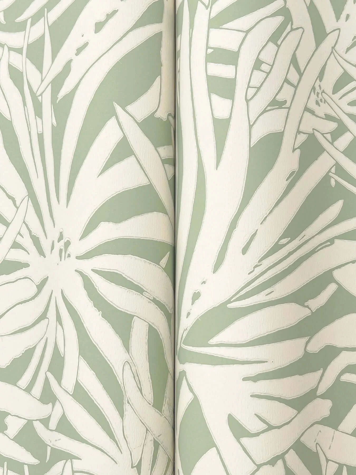 York Wallcoverings Floral Canopy wallpaper, color Olive, SKU GN2575