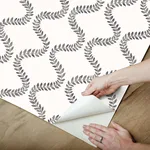 York Wallcoverings Florentine wallpaper, color Soft Black, SKU PSW1572RL