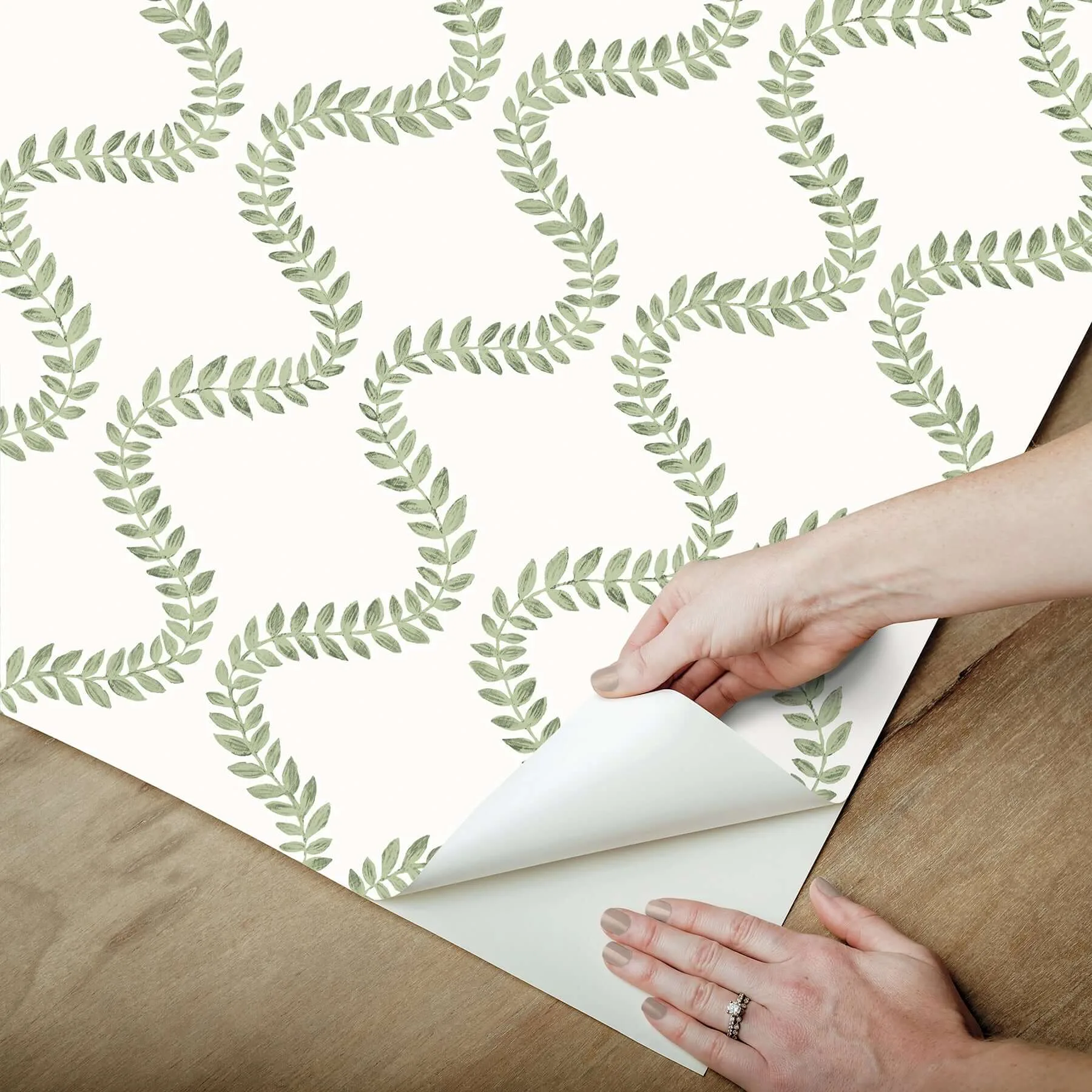 York Wallcoverings Florentine - Green Wallpaper | Buy Online York Wallcoverings Florentine wallpaper, color Green, SKU PSW1574RL