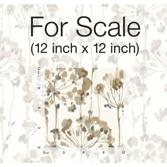 York Wallcoverings Flourish - Neutral Wallpaper | Buy Online York Wallcoverings Flourish wallpaper, color Neutral, SKU PSW1097RL