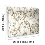 York Wallcoverings Flourish - Neutral Wallpaper | Buy Online York Wallcoverings Flourish wallpaper, color Neutral, SKU PSW1097RL