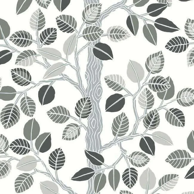 York Wallcoverings Forest Leaves wallpaper, color Neutral, SKU PSW1210RL