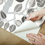 York Wallcoverings Forest Leaves - Neutral Wallpaper | Buy Online York Wallcoverings Forest Leaves wallpaper, color Neutral, SKU PSW1210RL