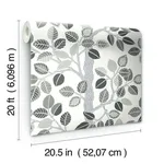 York Wallcoverings Forest Leaves - Neutral Wallpaper | Buy Online York Wallcoverings Forest Leaves wallpaper, color Neutral, SKU PSW1210RL