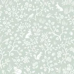 York Wallcoverings Magnolia Home Fox & Hare - Green Wallpaper | Buy Online York Wallcoverings Magnolia Home Fox & Hare wallpaper, color Green, SKU PSW1167RL