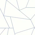 York Wallcoverings Factured Prism - White & Blue Wallpaper | Buy Online York Wallcoverings Factured Prism wallpaper, color White & Blue, SKU PSW1234RL