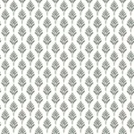York Wallcoverings French Scallop wallpaper, color Grey, SKU CV4457