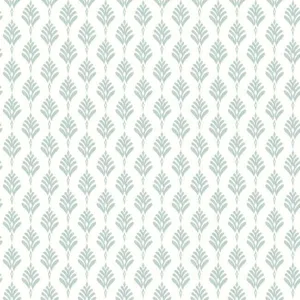 York Wallcoverings French Scallop wallpaper, color Light Grey, SKU CV4460