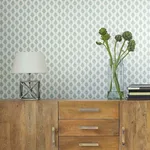 York Wallcoverings French Scallop - Light Grey Wallpaper | Buy Online York Wallcoverings French Scallop wallpaper, color Light Grey, SKU CV4460