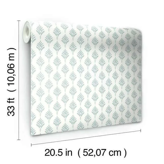 York Wallcoverings French Scallop - Light Grey Wallpaper | Buy Online York Wallcoverings French Scallop wallpaper, color Light Grey, SKU CV4460