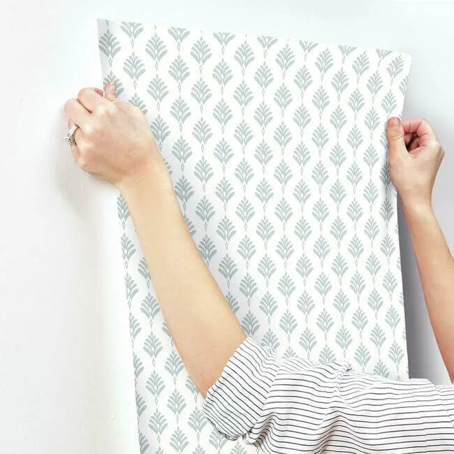 York Wallcoverings French Scallop - Light Grey Wallpaper | Buy Online York Wallcoverings French Scallop wallpaper, color Light Grey, SKU CV4460
