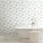 York Wallcoverings Full Sails wallpaper, color Blue & Red, SKU CV4461