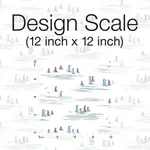 York Wallcoverings Full Sails wallpaper, color Blue & Red, SKU CV4461