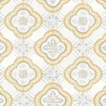 York Wallcoverings Garden Trellis wallpaper, color Ochre, SKU GO8215