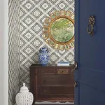 York Wallcoverings Garden Trellis - Onyx Wallpaper | Buy Online York Wallcoverings Garden Trellis wallpaper, color Onyx, SKU GO8213