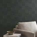 York Wallcoverings Geo Block Weave - Black Wallpaper | Buy Online York Wallcoverings Geo Block Weave wallpaper, color Black, SKU SI24905