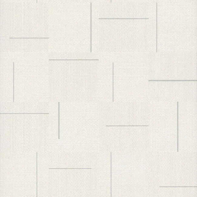 York Wallcoverings Geo Block Weave wallpaper, color Ivory, SKU SI24906
