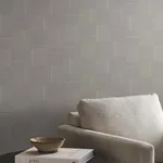 York Wallcoverings Geo Block Weave wallpaper, color Taupe, SKU SI24903