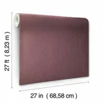 York Wallcoverings Gesso Weave wallpaper, color Burgundy, SKU 5955
