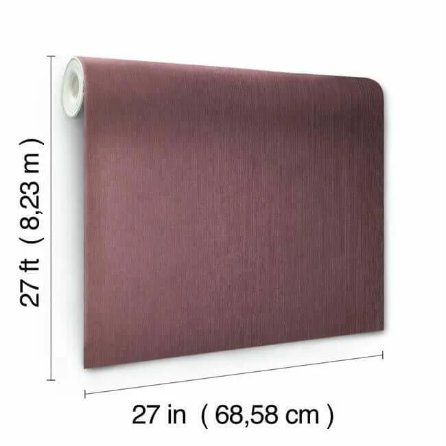 York Wallcoverings Gesso Weave wallpaper, color Burgundy, SKU 5955
