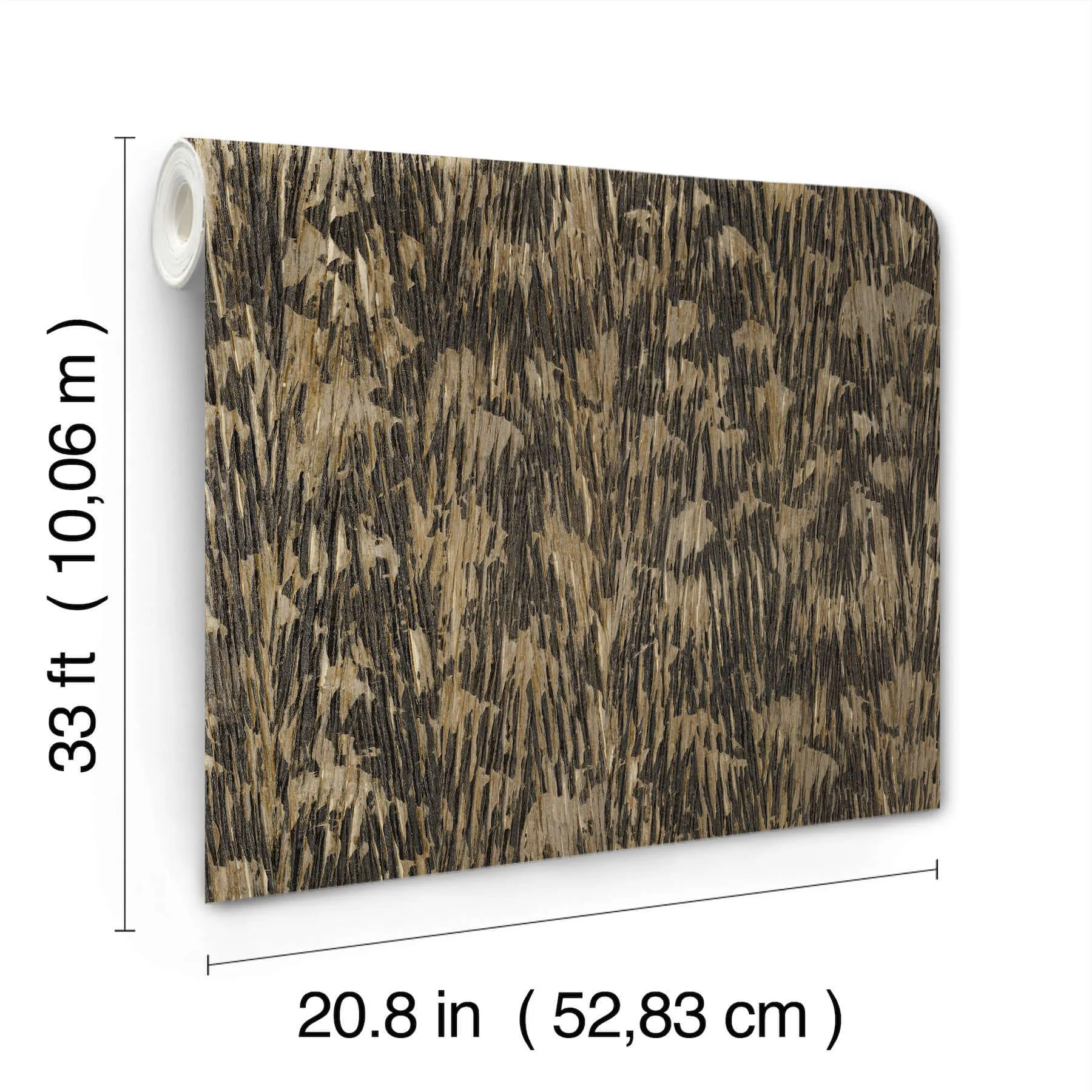 York Wallcoverings Gilded Plume - Black Wallpaper | Buy Online York Wallcoverings Gilded Plume wallpaper, color Black, SKU FM1004