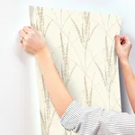 York Wallcoverings Graceful Willow - Cotton Wallpaper | Buy Online York Wallcoverings Graceful Willow wallpaper, color Cotton, SKU GN2645