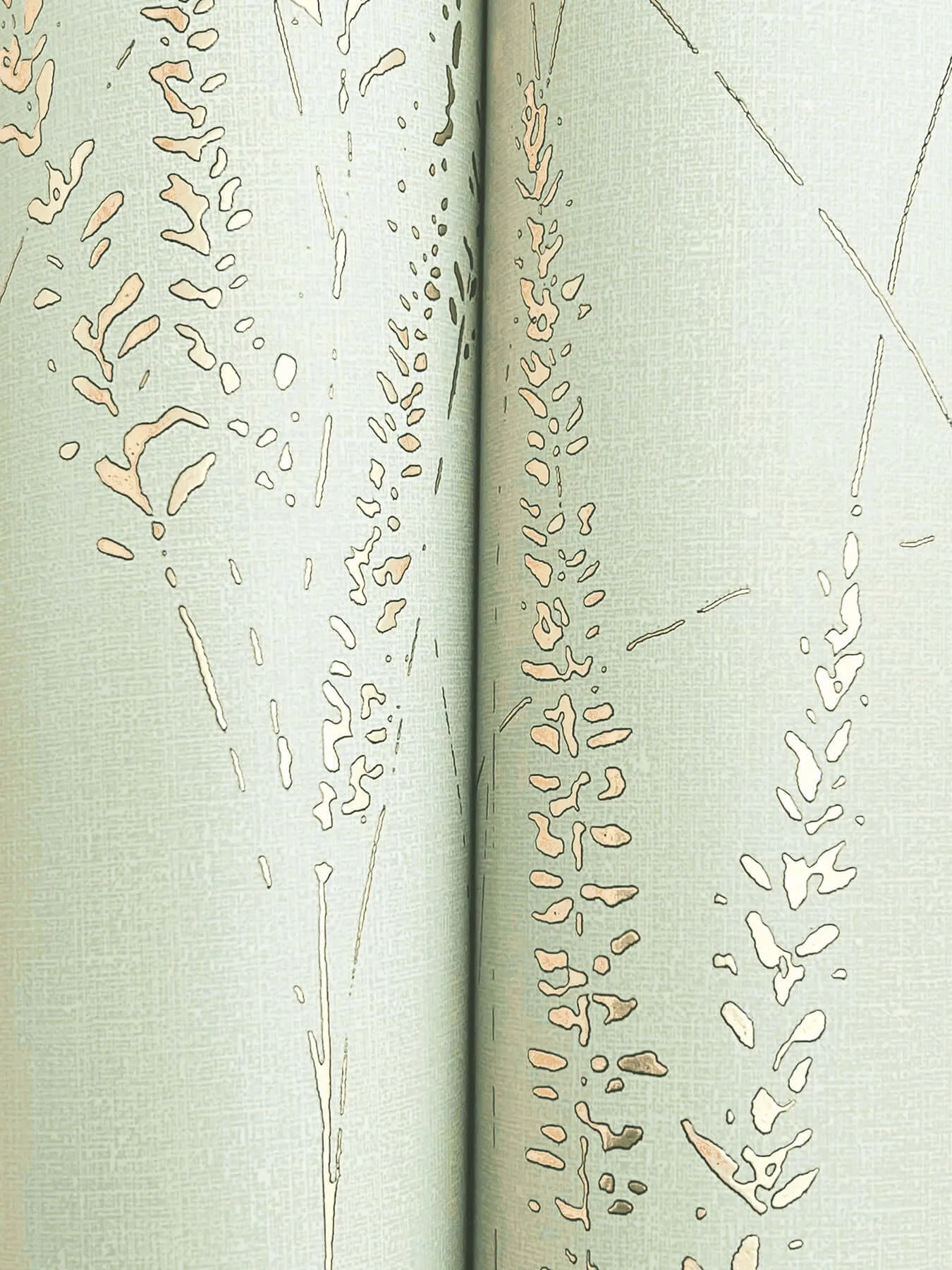 York Wallcoverings Graceful Willow wallpaper, color Lagoon, SKU GN2643