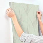 York Wallcoverings Graceful Willow wallpaper, color Lagoon, SKU GN2643