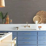 York Wallcoverings Grass Roots - Brown Wallpaper | Buy Online York Wallcoverings Grass Roots wallpaper, color Brown, SKU ND3039N