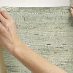 York Wallcoverings Grasscloth wallpaper, color Blue, SKU CP9348