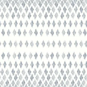 York Wallcoverings Diamond Ombre wallpaper, color Navy & White, SKU FH4042