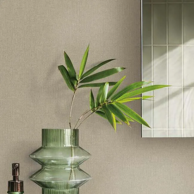York Wallcoverings Gypsy Weave wallpaper, color Beige & Brown, SKU DA3585N