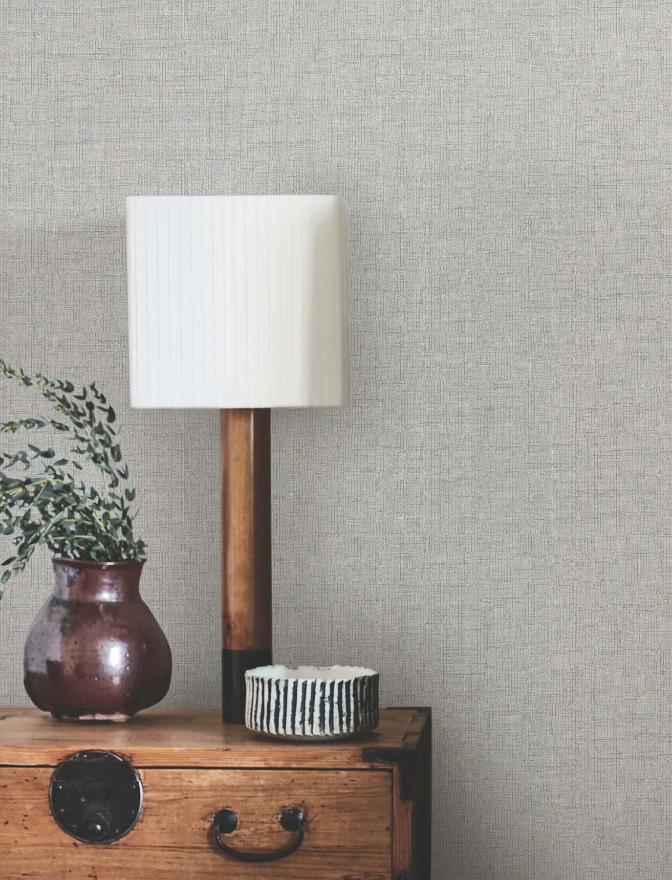 York Wallcoverings Hardy Linen wallpaper, color Dusk, SKU UD2557N